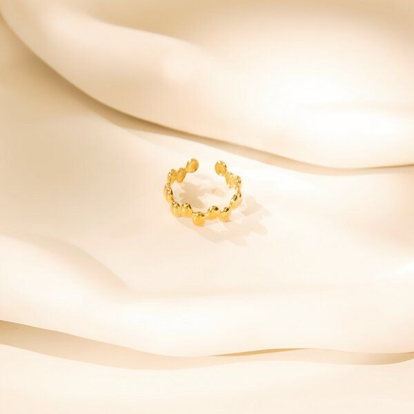 ELEKTROPULLI Größenverstellbarer DOTS Ring von ELEKTROPULLI