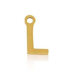 ELEKTROPULLI Super Feine Glieder Kette in 3 Längen mit Initial Anhänger (ca. 9 x 5mm) von ELEKTROPULLI