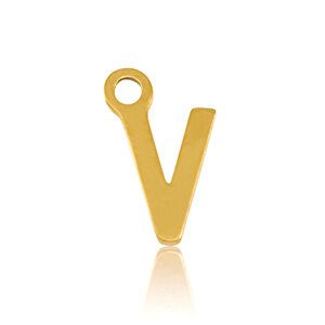 ELEKTROPULLI Super Feine Glieder Kette in 3 Längen mit Initial Anhänger (ca. 9 x 5mm) von ELEKTROPULLI