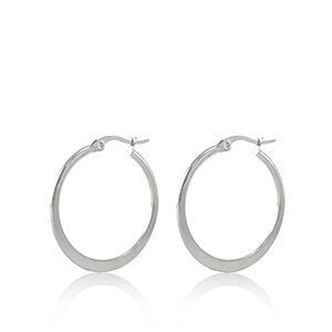 Flache Creolen von Elektropulli in verschiedenen Größen von ELEKTROPULLI