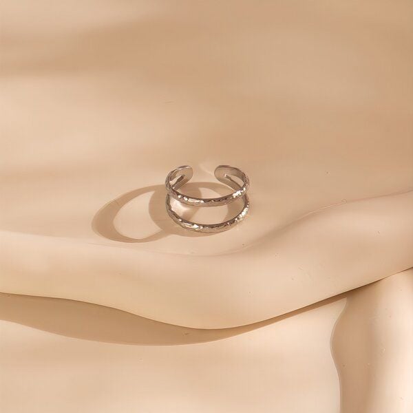 Größenverstellbarer BOHO Ring ca. Ø 17 - 19mm von Elektropulli von ELEKTROPULLI