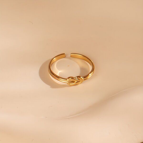 Größenverstellbarer Knot Ring ca. Ø 17 - 19mm von Elektropulli von ELEKTROPULLI