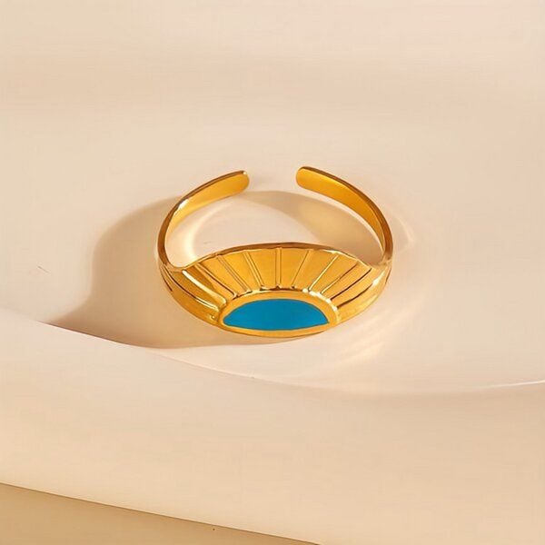 Größenverstellbarer SUNSET Ring ca. Ø 18 mm von Elektropulli von ELEKTROPULLI