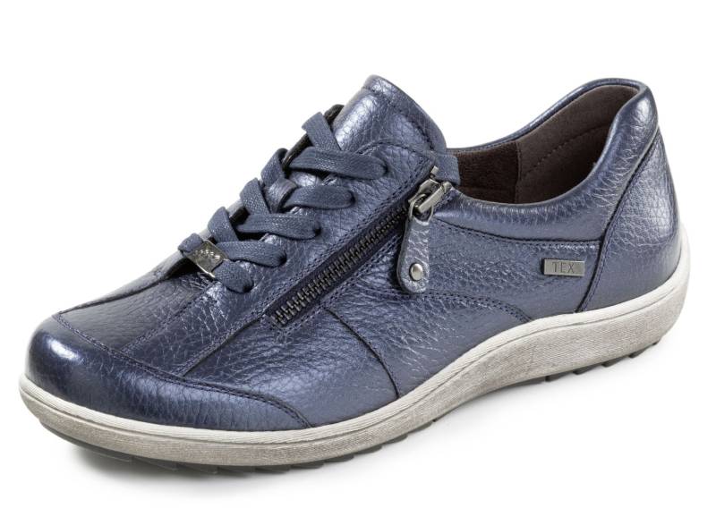 ELENA EDEN, atmungsaktive Damen-Sneaker, Weite H, mit herausnehmbarem Fußbett, Marine, Größe 37 von ELENA EDEN