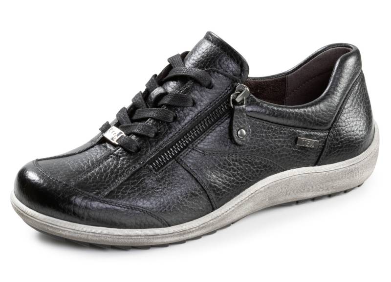 ELENA EDEN, atmungsaktive Damen-Sneaker, Weite H, mit herausnehmbarem Fußbett, Schwarz, Größe 41 von ELENA EDEN