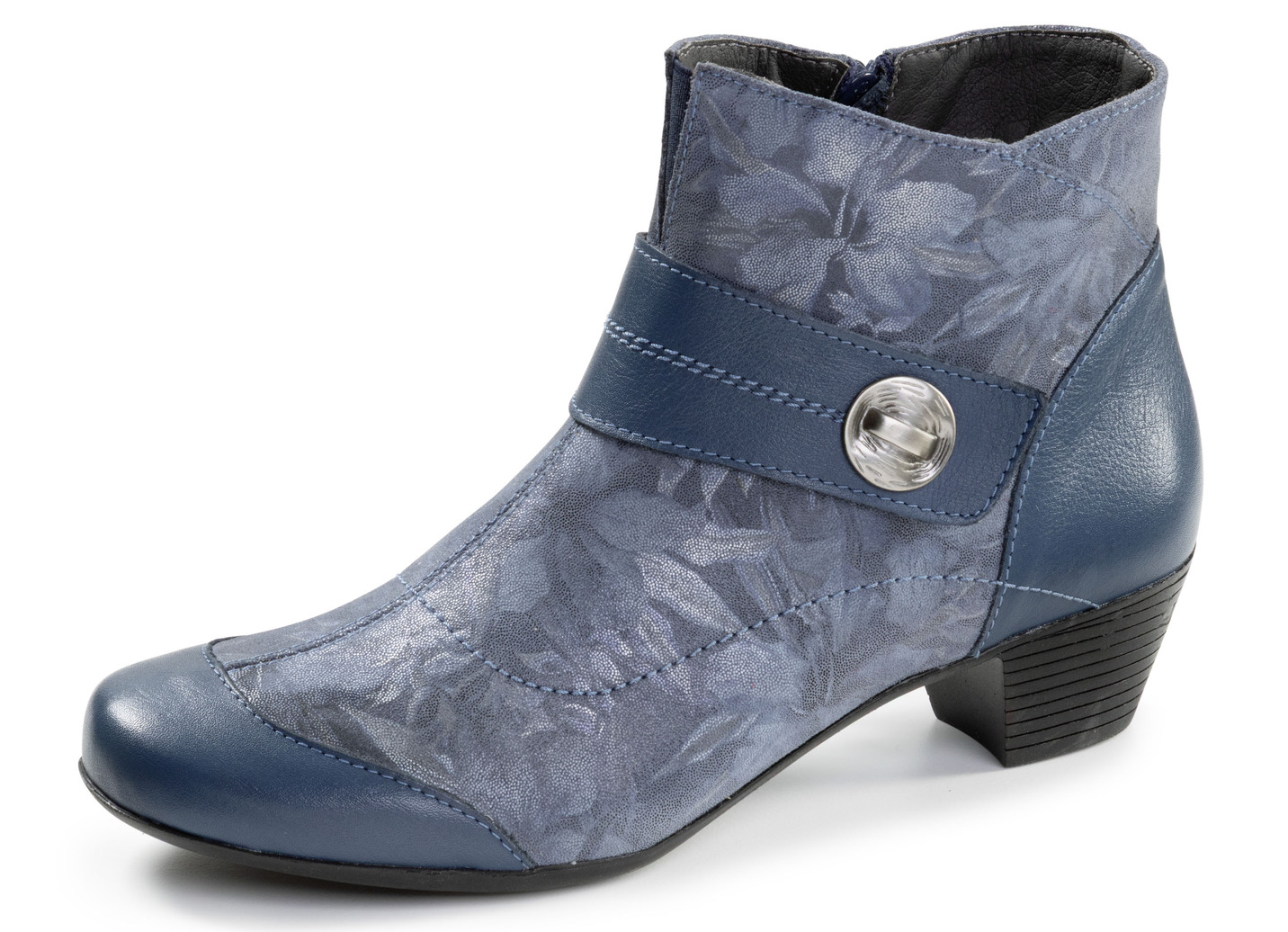 ELENA EDEN, elegante Damen-Stiefeletten, Weite G, mit herausnehmbarem Fußbett, Jeans, Größe 38 von ELENA EDEN