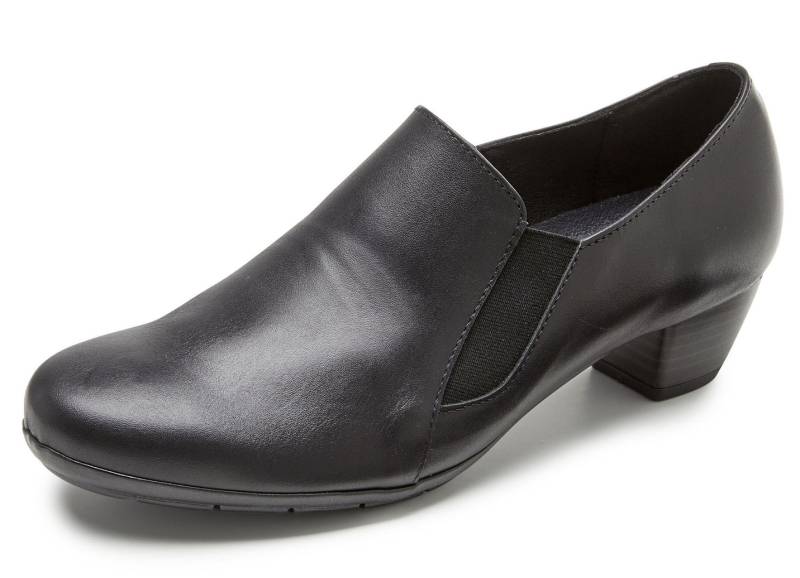 ELENA EDEN, eleganter Damen-Trotteur, Weite G, mit herausnehmbarem Fußbett, Schwarz, Größe 40 von ELENA EDEN