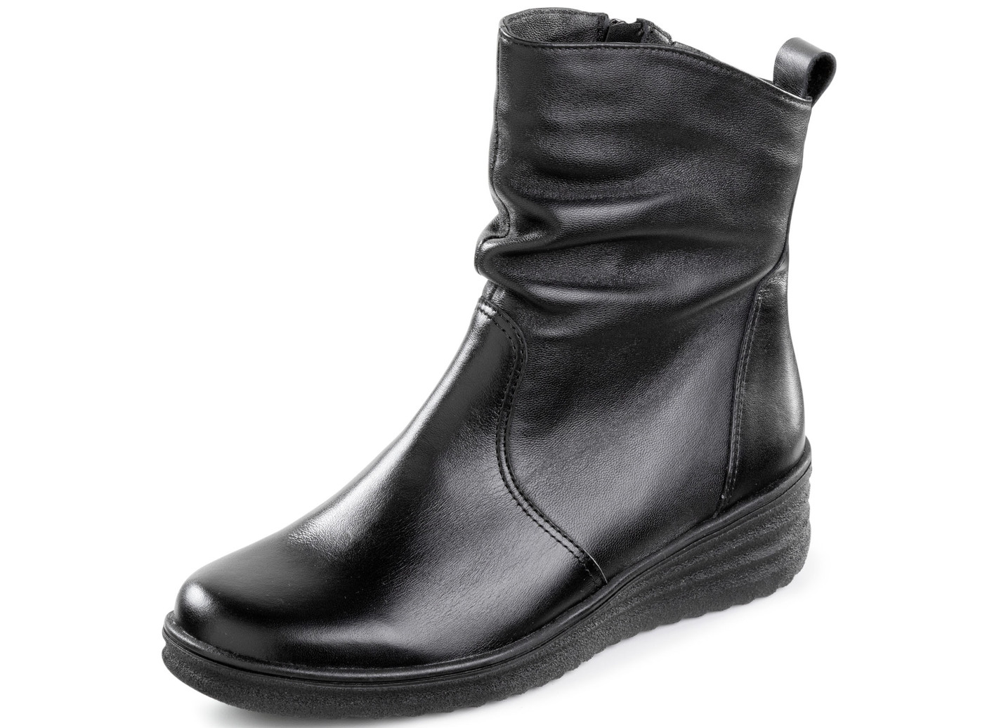 ELENA EDEN, gefütterte Damen-Stiefeletten, Winterschuhe, Weite H, mit Lammfell, Schwarz, Größe 36 ELENA EDEN, gefütterte Damen-Stiefeletten, Winterschuhe, Weite H, mit Lammfell, Schwarz, Größe 36 von ELENA EDEN