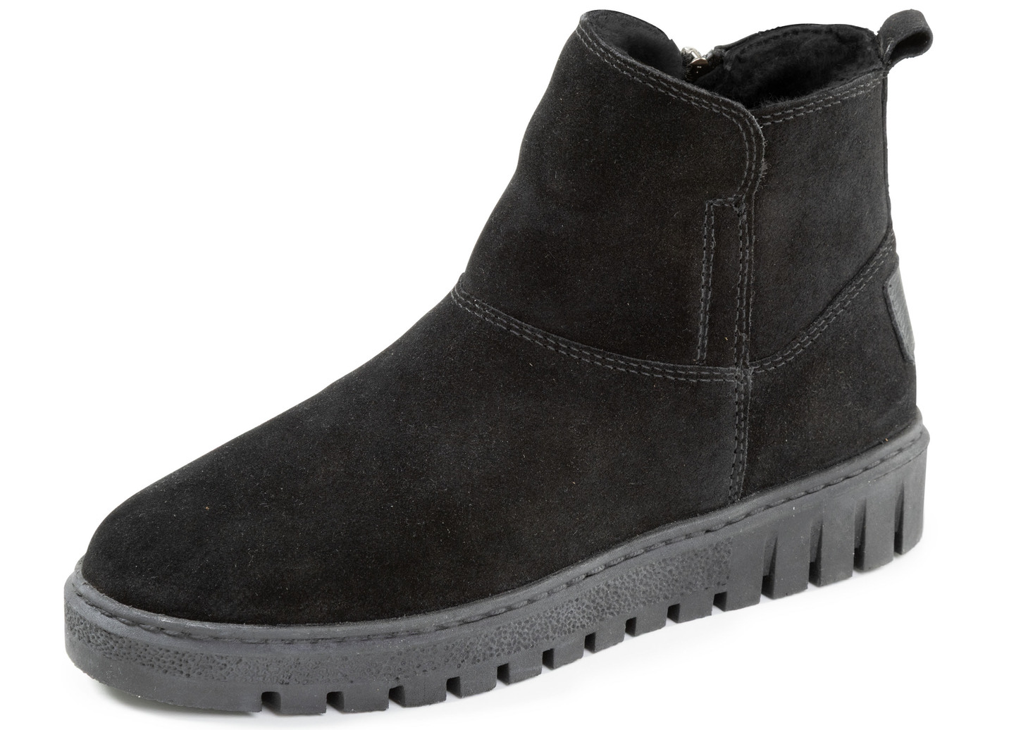 ELENA EDEN, warme Damen-Stiefeletten, Winterschuhe, Weite H, mit herausnehmbarem Fußbett, Schwarz, Größe 39 von ELENA EDEN