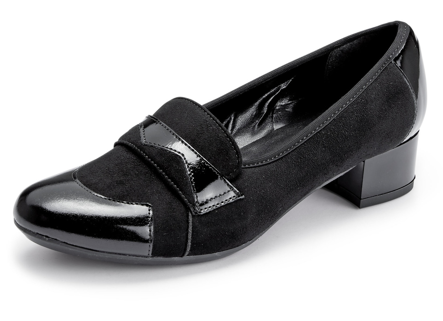 ELENA EDEN Pumps mit dekorativer Spange, Schwarz, Größe 36 von ELENA EDEN