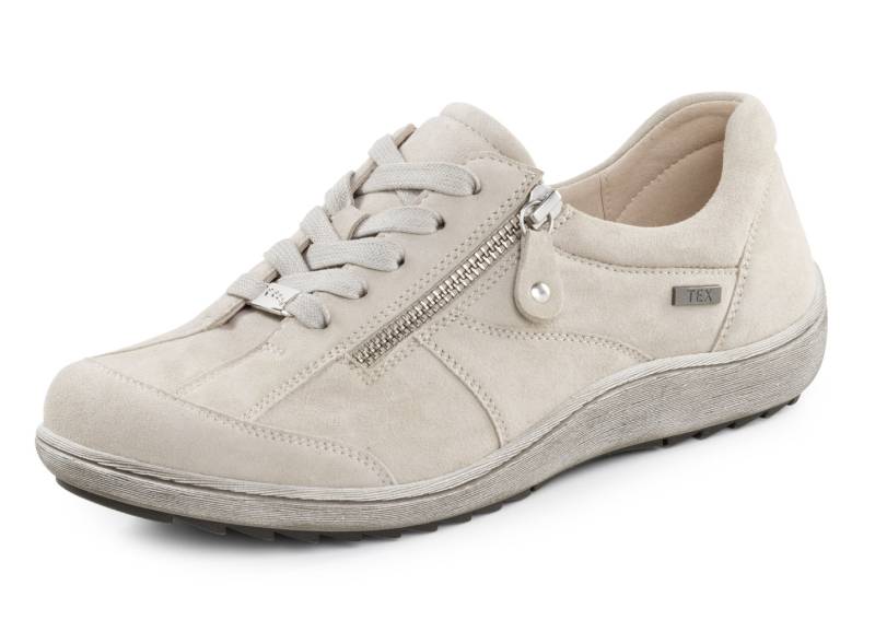 ELENA EDEN, bequeme Damen-Schnürschuhe, Weite H, mit herausnehmbarem Fußbett, Kiesel, Größe 39 von ELENA EDEN