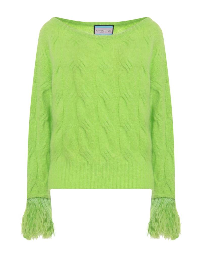 ELEONORA GOTTARDI Pullover Damen Limettengrün von ELEONORA GOTTARDI