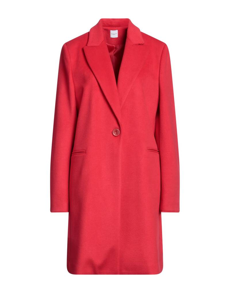 ELEONORA STASI Mantel Damen Rot von ELEONORA STASI