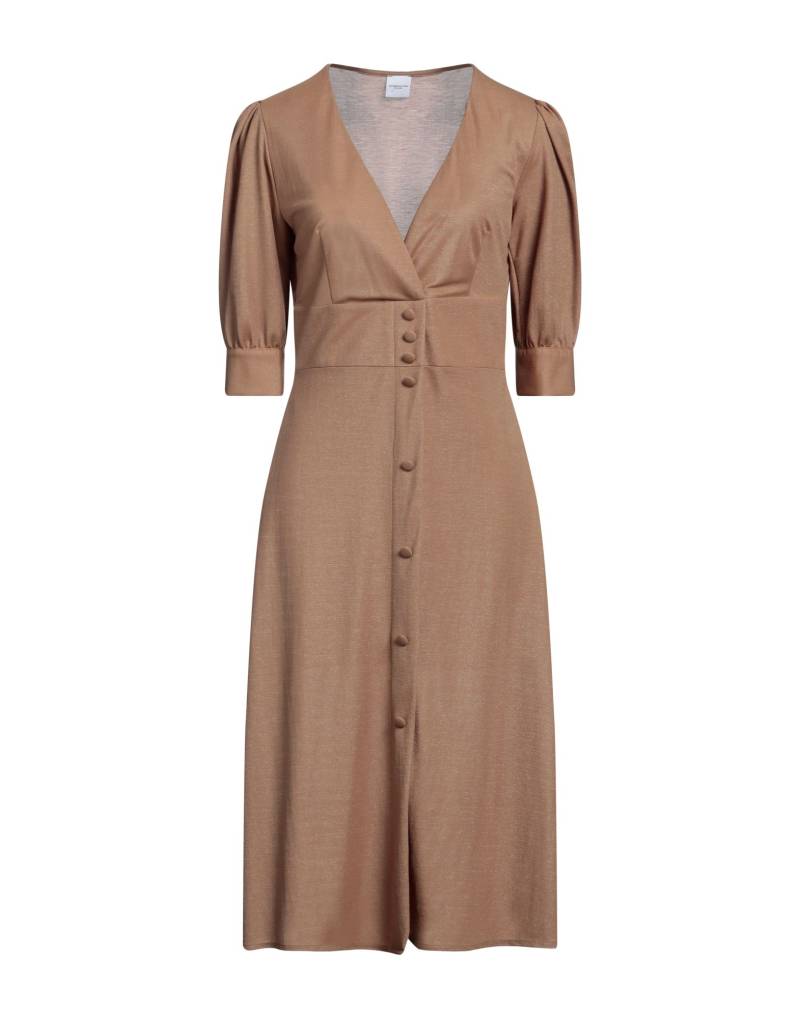 ELEONORA STASI Midi-kleid Damen Sand von ELEONORA STASI