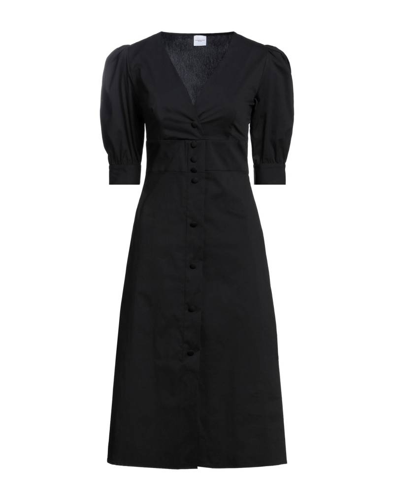 ELEONORA STASI Midi-kleid Damen Schwarz von ELEONORA STASI