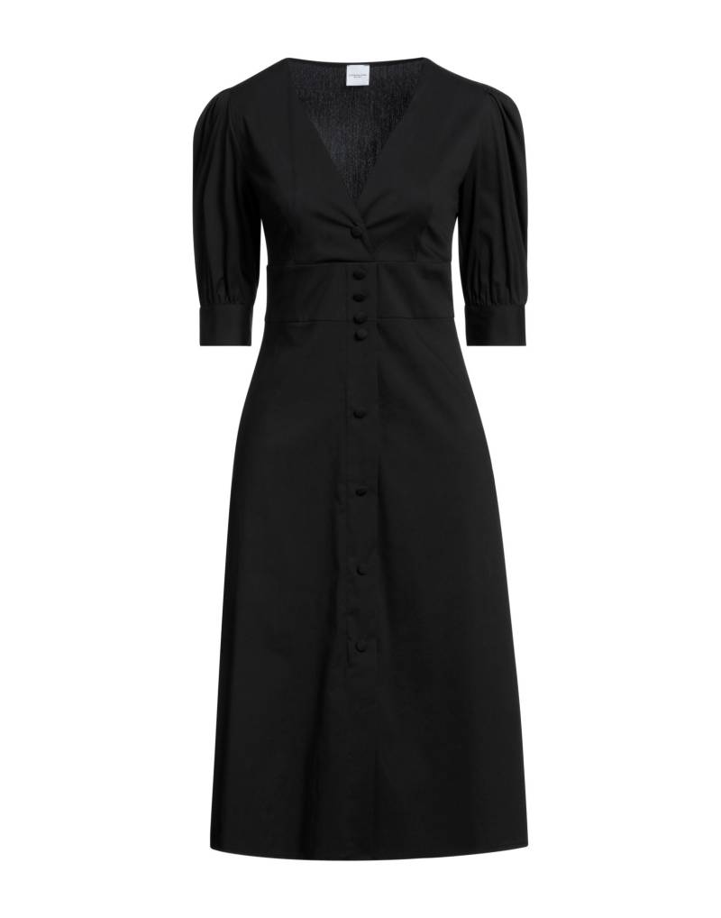 ELEONORA STASI Midi-kleid Damen Schwarz von ELEONORA STASI