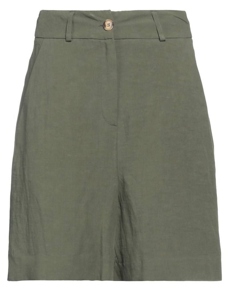 ELEONORA STASI Shorts & Bermudashorts Damen Militärgrün von ELEONORA STASI