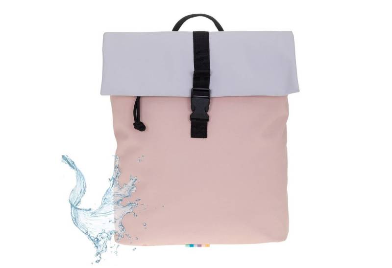 ELEPHANT Cityrucksack Takskal 12820 Damenrucksack wasserabweisend aus Plane, Rucksack Damen Handtasche iPad Tasche Geheimfach + Schlüsselbörse von ELEPHANT