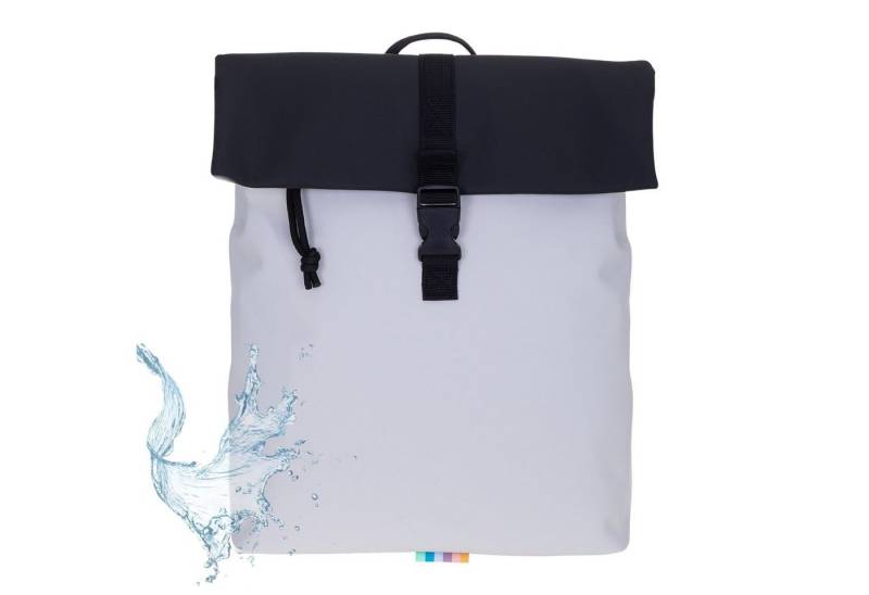 ELEPHANT Cityrucksack Takskal 12820 Damenrucksack wasserabweisend aus Plane, Rucksack Damen Handtasche iPad Tasche Geheimfach + Schlüsselbörse von ELEPHANT