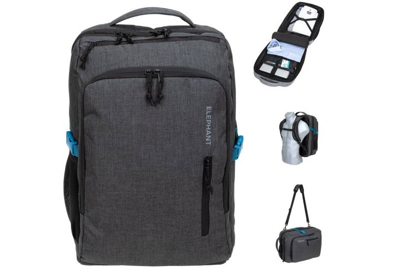 ELEPHANT Reiserucksack Flugzeug Handgepäck Fly Legends 12900, Kabinengepäck IATA Koffer-Rucksack Laptoprucksack Large von ELEPHANT