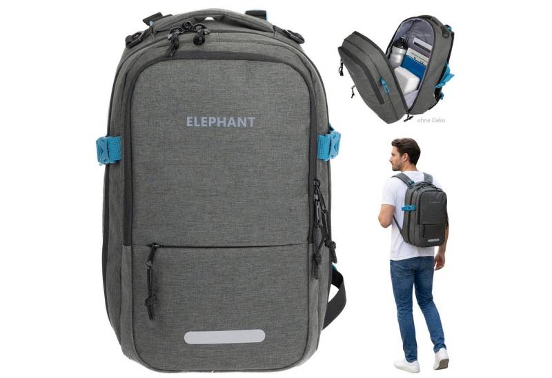 ELEPHANT Rucksack Flugzeug Handgepäck Damen Herren 40x25x20 cm Ryanair, Kabine Reise Reiserucksack Daypack 20 L Gepäck Travel small von ELEPHANT