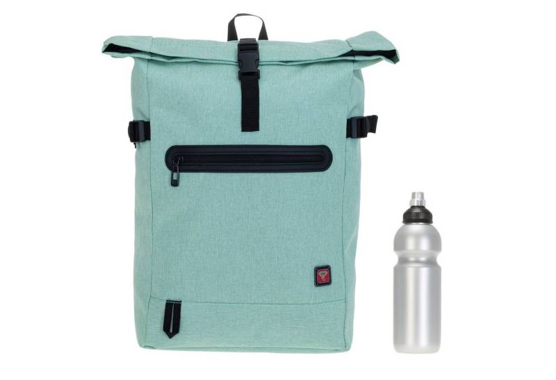 ELEPHANT Rucksack Freizeitrucksack Damen Herren AllDay Daypack, Geheimfach A4 Laptop Tasche + Trinkflasche von ELEPHANT