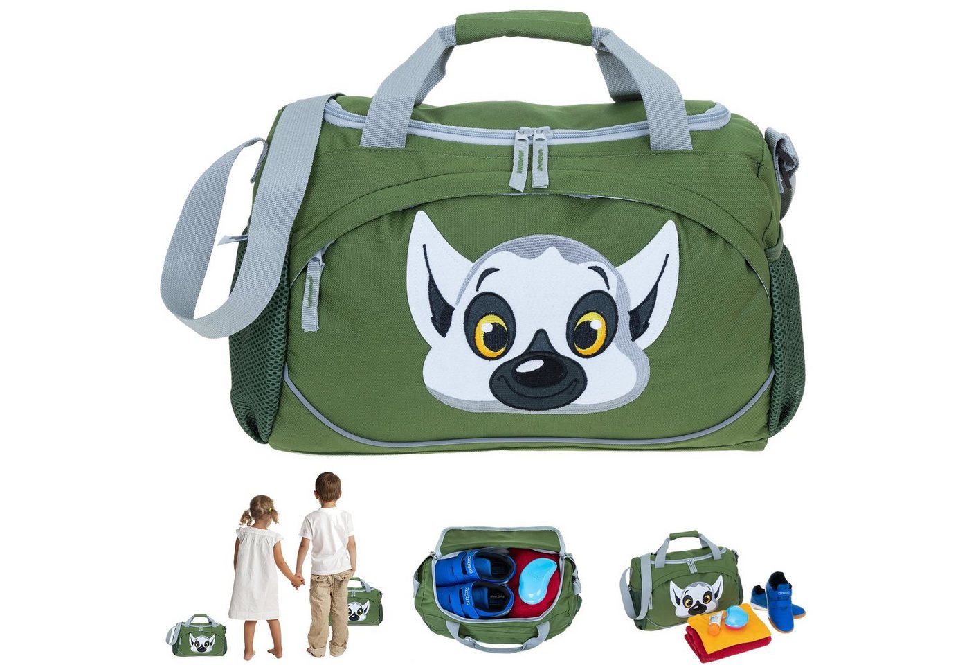 ELEPHANT Sporttasche Kids Kindersporttasche klein 38 cm Tiere, Kinder Tasche Turntasche Tiere von ELEPHANT