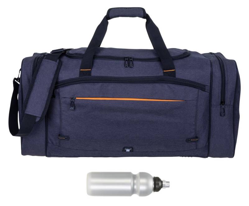 ELEPHANT Sporttasche Sporttasche Reisetasche Saunatasche Herren Damen Accent 69 cm XXL groß, Sport Reise Sauna Tasche + Flasche von ELEPHANT