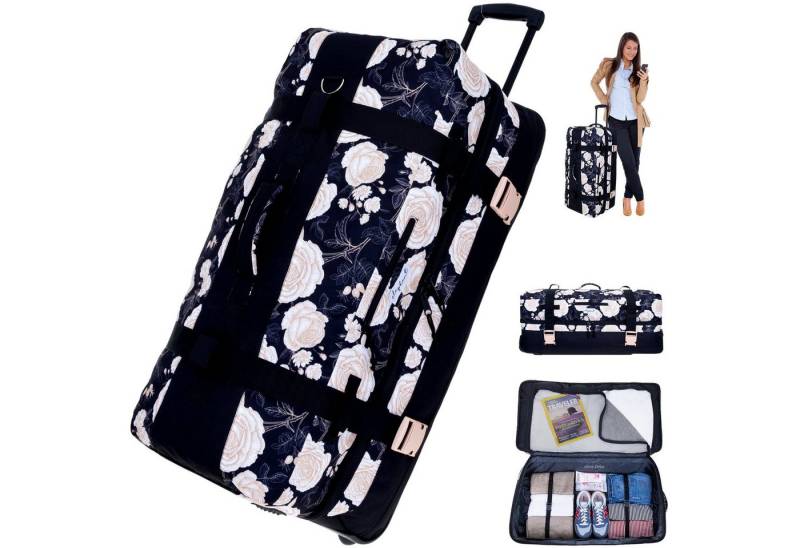 ELEPHANT Trolley XXL Travel Reisetrolley 80 cm 120 Liter Reise, Tasche groß Damen Gepäck Urlaub Trolly ELEPHANT Trolley XXL Travel Reisetrolley 80 cm 120 Liter Reise, Tasche groß Damen Gepäck Urlaub Trolly von ELEPHANT