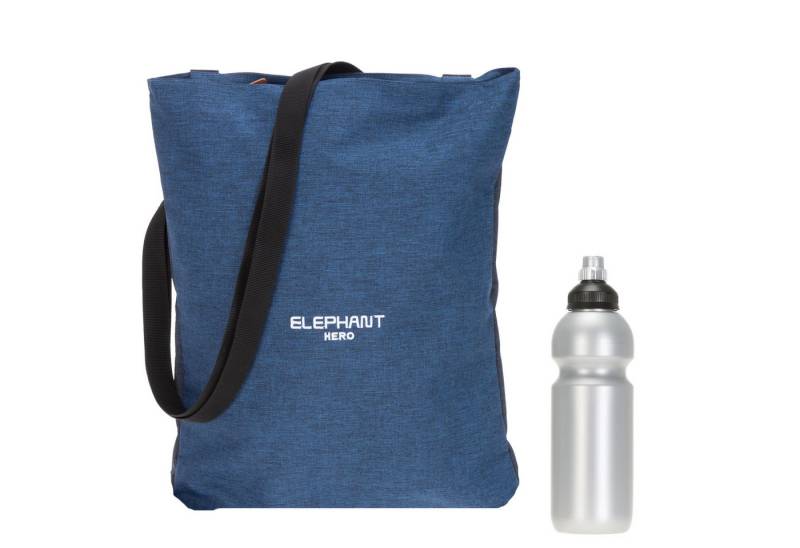 ELEPHANT Turnbeutel Sportbeutel Attach Bag Hero Signature Tasche, für Jungen Mädchen Schubeutel Gymbag + Trinkflasche von ELEPHANT