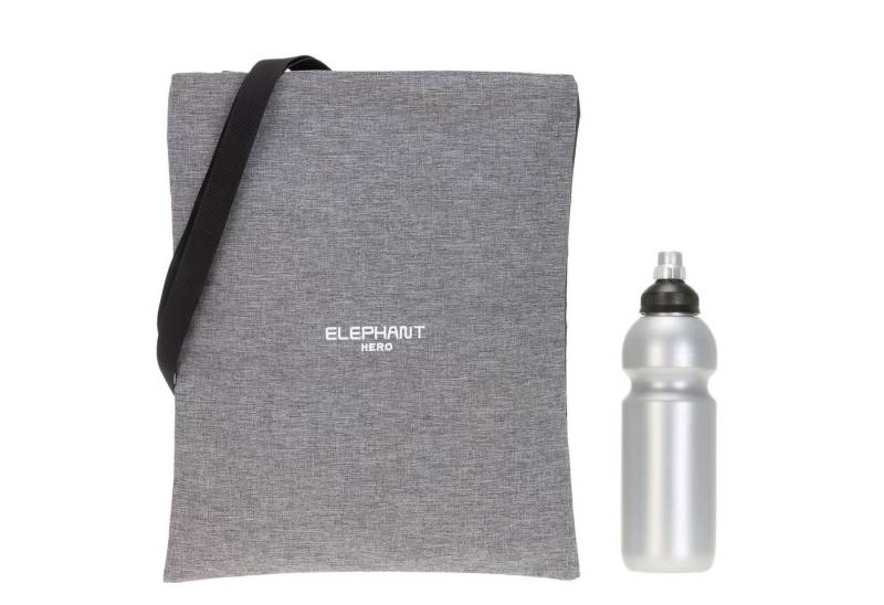 ELEPHANT Turnbeutel Sportbeutel Attach Bag Hero Signature Tasche, für Jungen Mädchen Schubeutel Gymbag + Trinkflasche von ELEPHANT