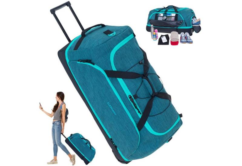 ELEPHANT Weichgepäck-Trolley Cruiser Trolley 100-135 L Reisetasche Travel, Tasche Softcase Gepäck Reise Urlaub Trolly von ELEPHANT