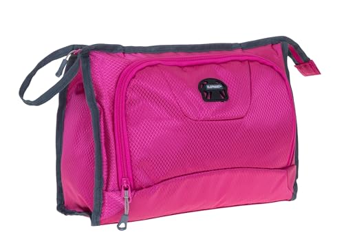 Kulturtasche Washbag groß Damen Herren Elephant Trainer Large Kosmetiktasche Travel Reise Tasche Beautycase Kulturbeutel 4 L 1240 Auswahl + Beutel (Pink Berry (rosa)) von ELEPHANT