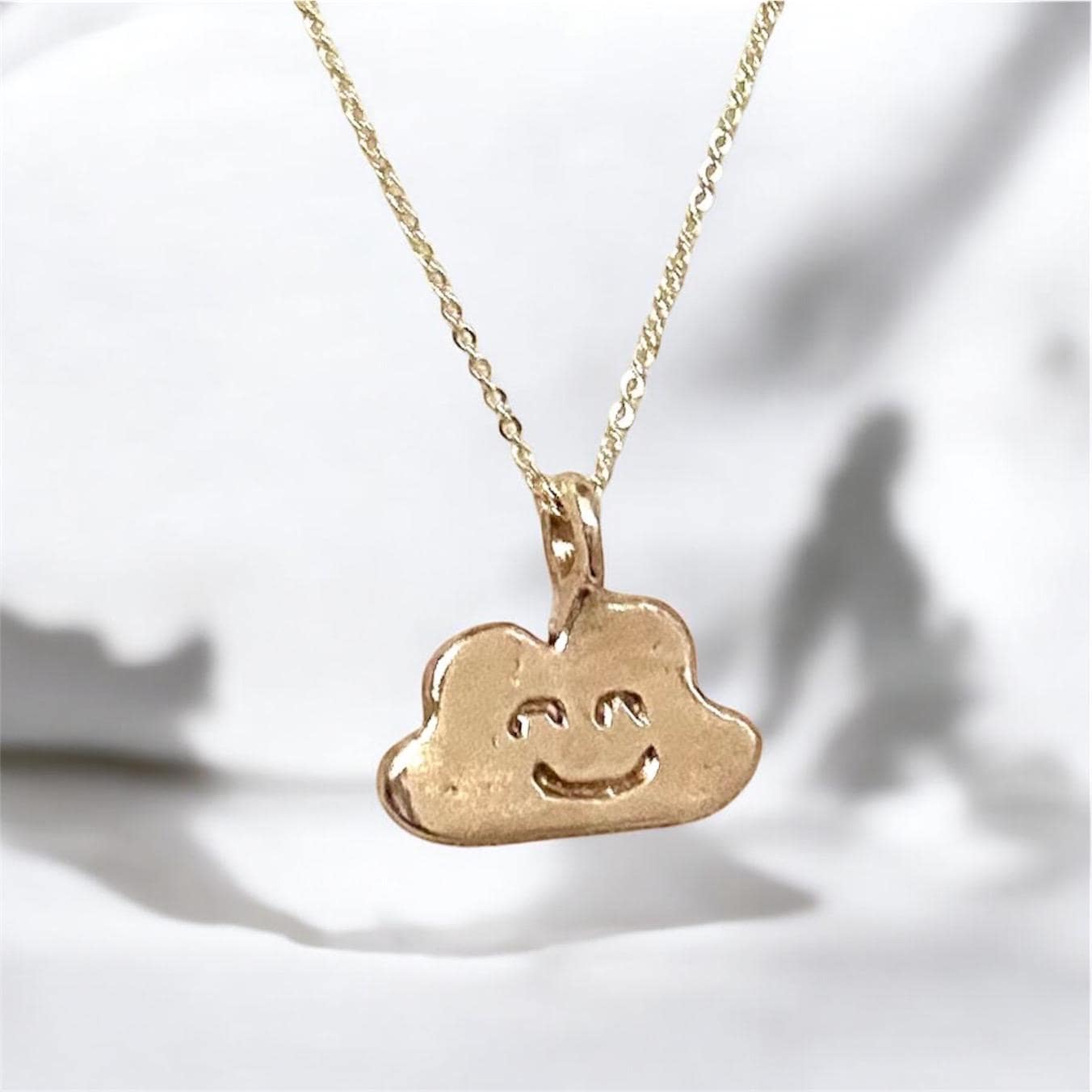 Wolke Kette - Anlauffrei Gold Filled Glänzend Mit Süßer Wolke Anhänger, Mädchenhafter Schmuck, Geschenk Für Mädchen, Wolke, Süße Juwelen von ELESSTUDIO