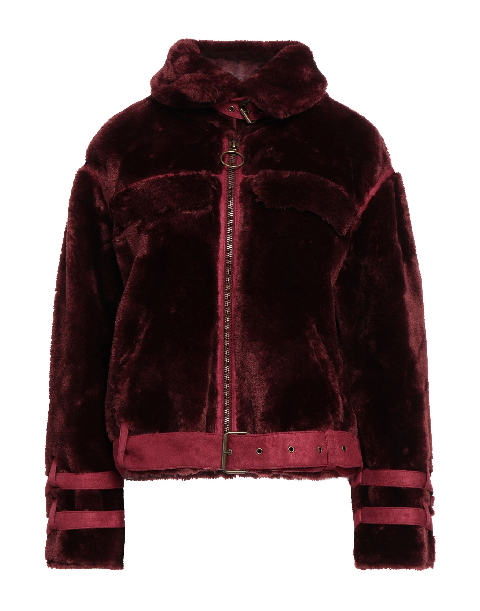 ELEVEN PARIS Shearling- & Kunstfell Damen Bordeaux von ELEVEN PARIS