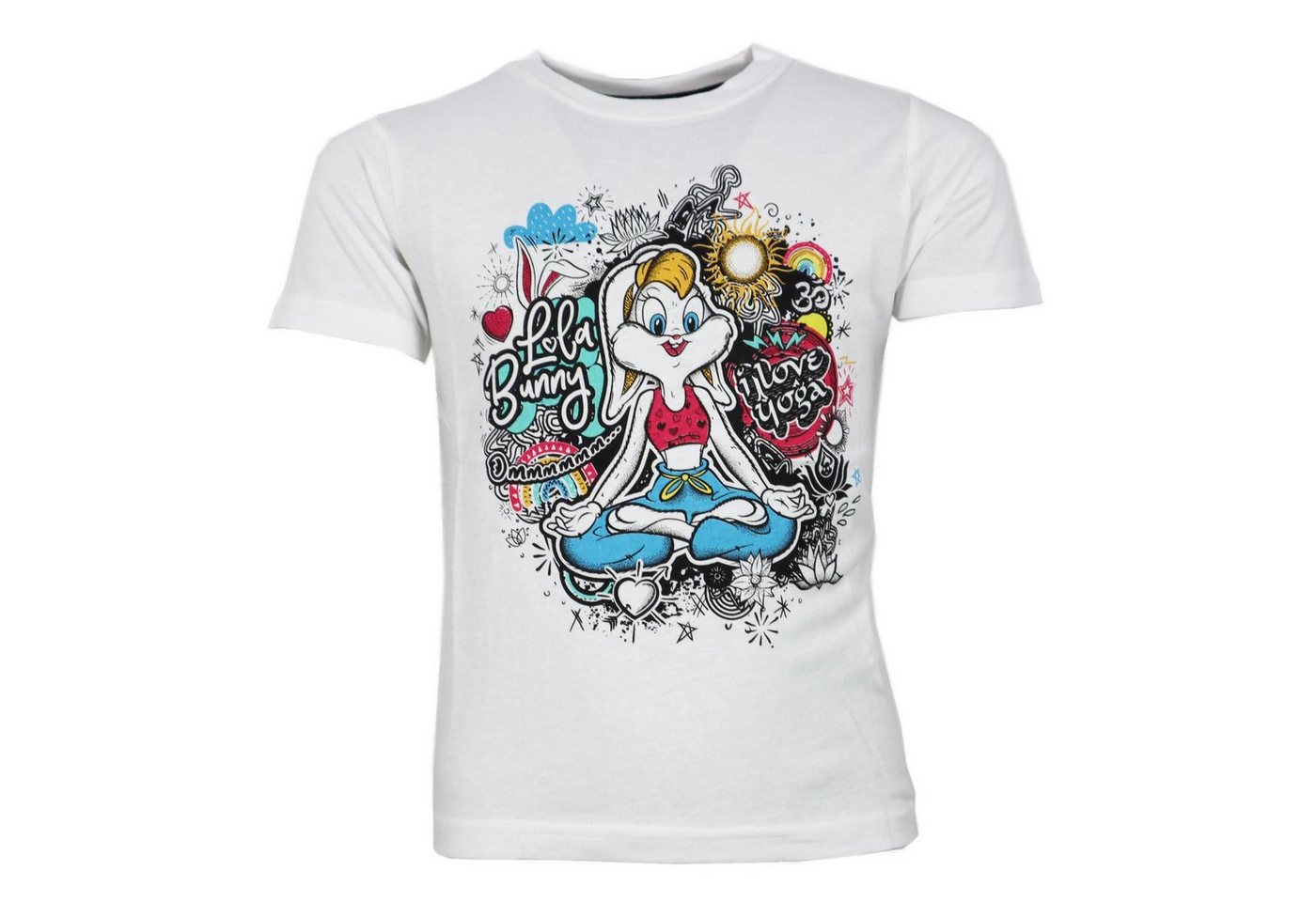 ELEVEN PARIS Print-Shirt Looney Toons Lola Bunny Mädchen T-Shirt Kurzarm Shirt Gr. 104 bis 164, 100% Baumwolle von ELEVEN PARIS