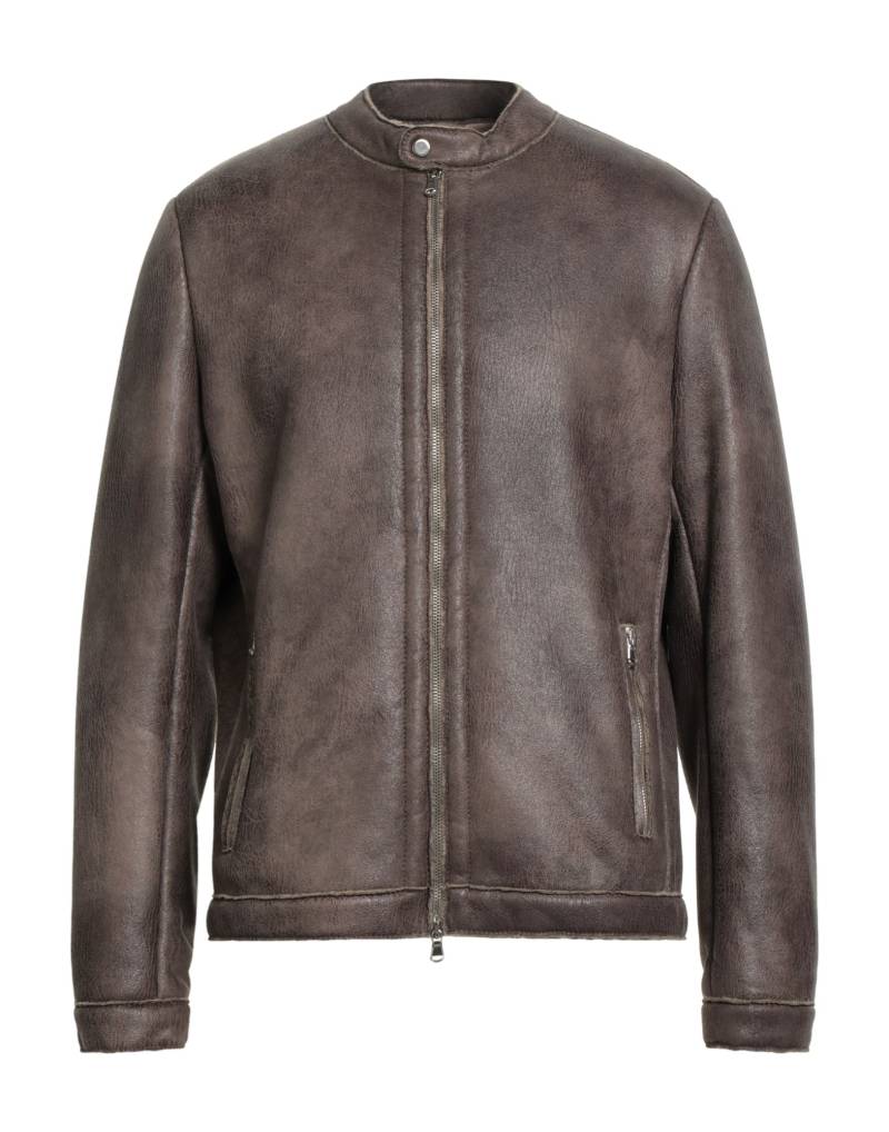 ELEVEN.ONE Jacke & Anorak Herren Maulwurfsgrau von ELEVEN.ONE