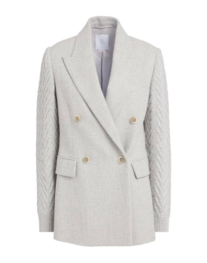 ELEVENTY Blazer Damen Hellgrau von ELEVENTY