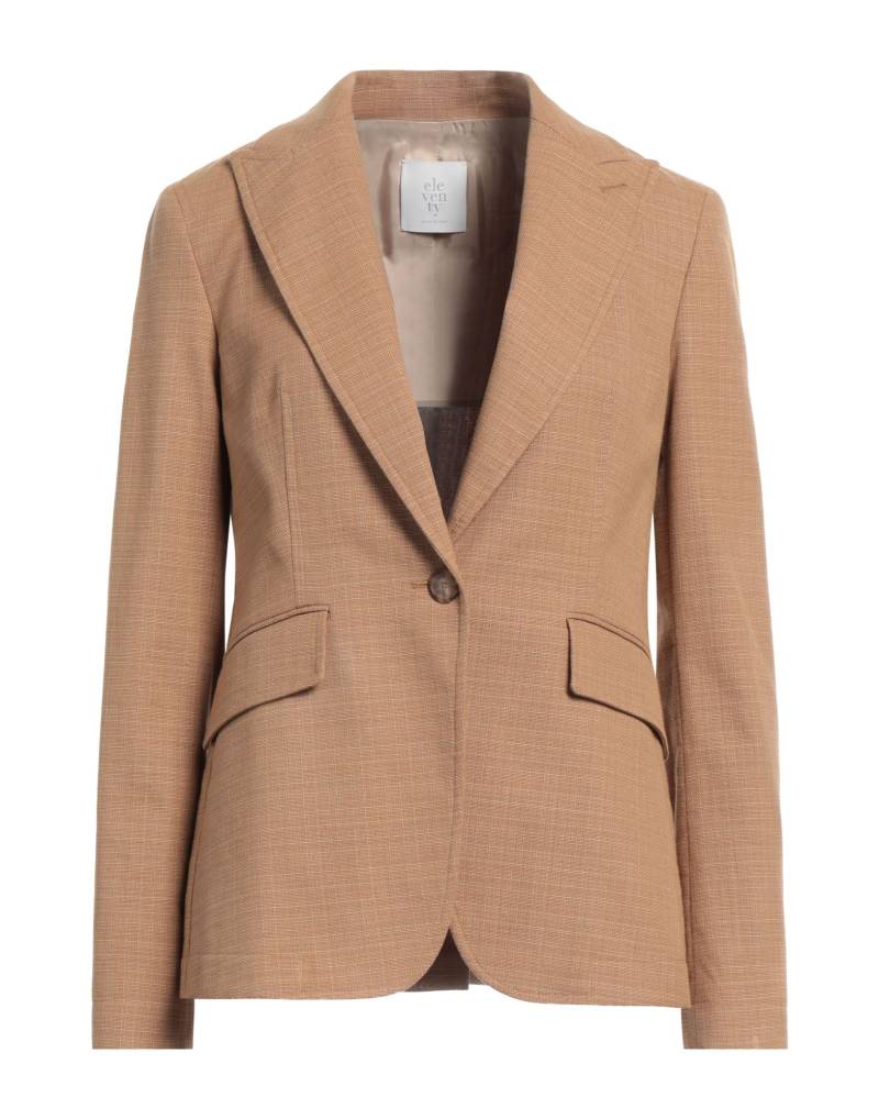 ELEVENTY Blazer Damen Kamel von ELEVENTY