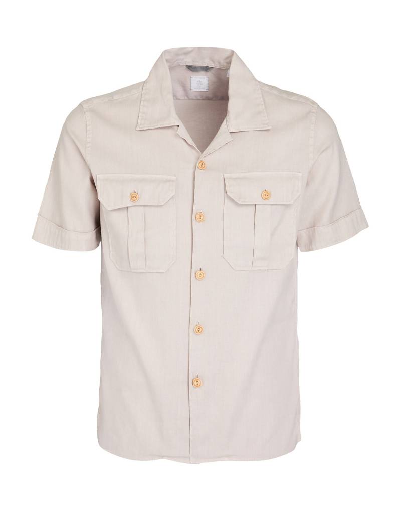 ELEVENTY Hemd Herren Beige von ELEVENTY