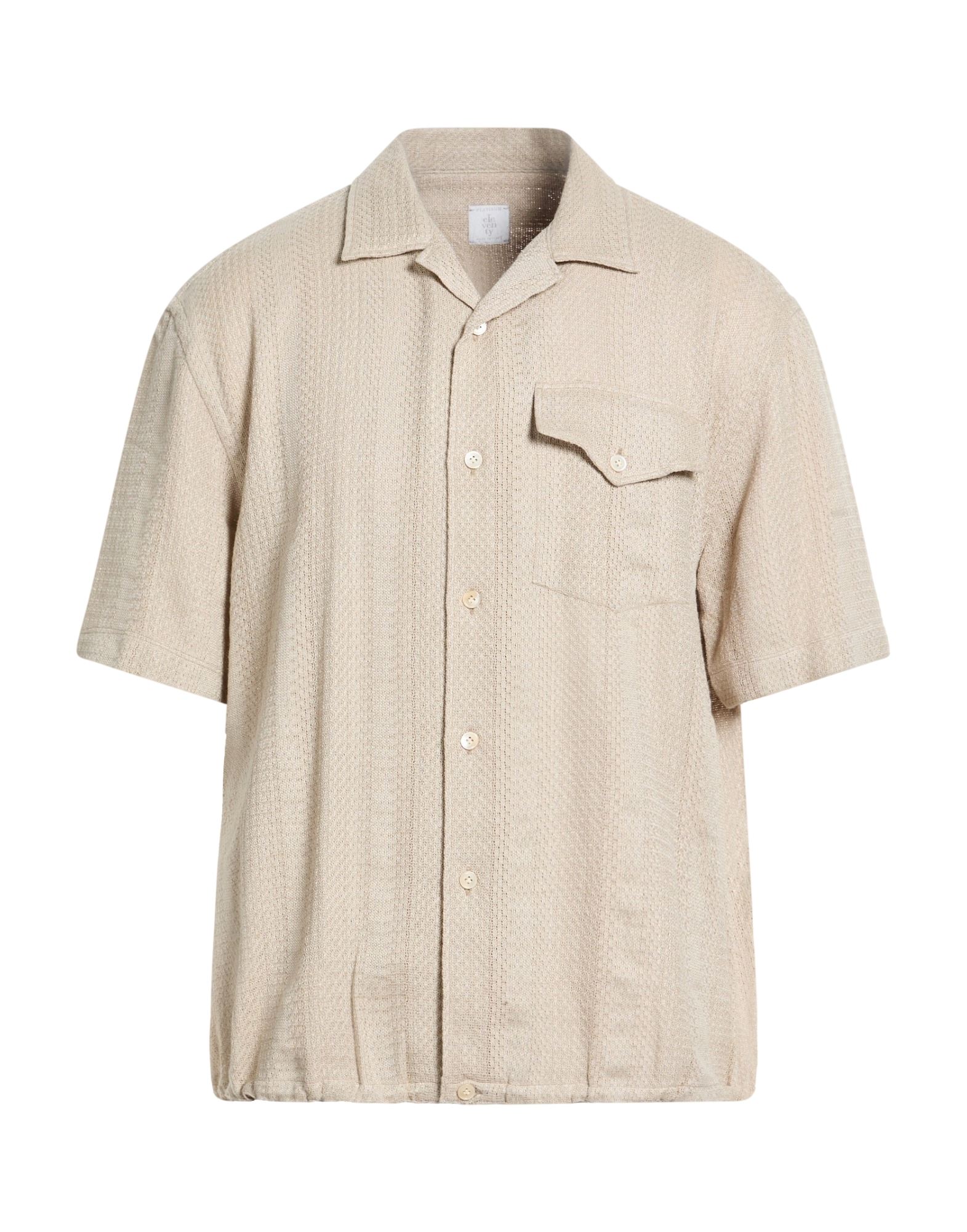 ELEVENTY Hemd Herren Beige von ELEVENTY