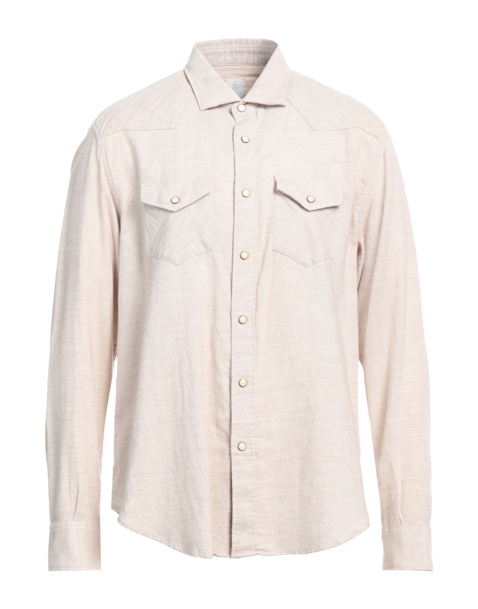 ELEVENTY Hemd Herren Beige von ELEVENTY