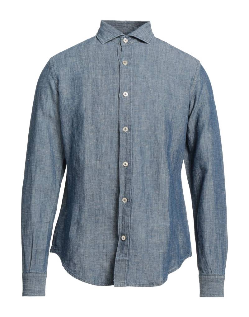 ELEVENTY Hemd Herren Blau von ELEVENTY