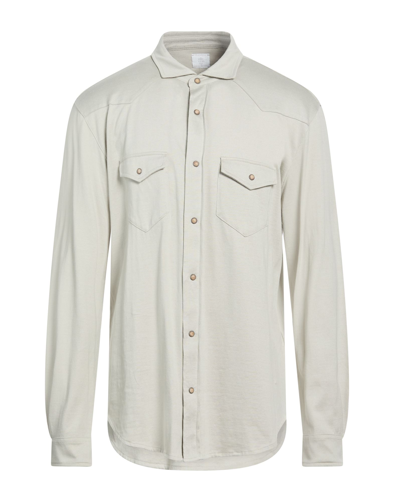 ELEVENTY Hemd Herren Grau von ELEVENTY