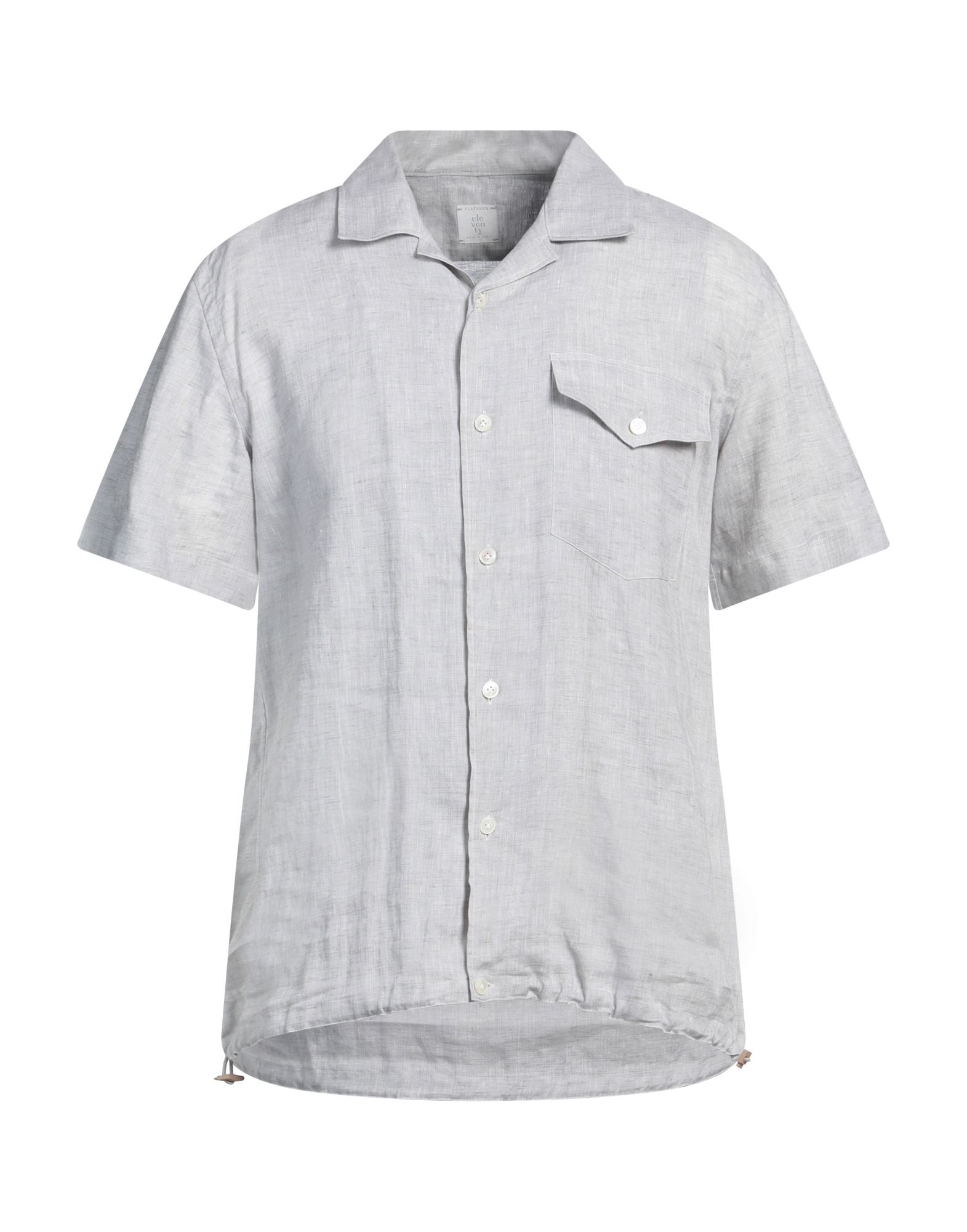 ELEVENTY Hemd Herren Grau von ELEVENTY