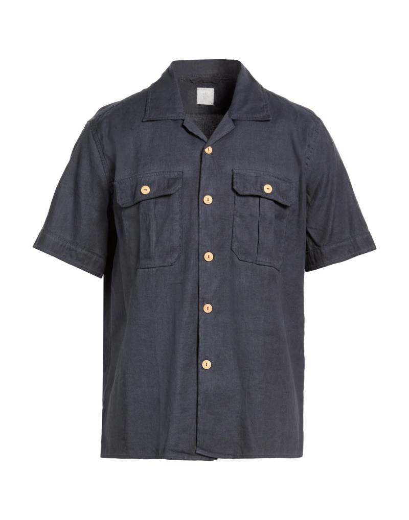 ELEVENTY Hemd Herren Marineblau von ELEVENTY