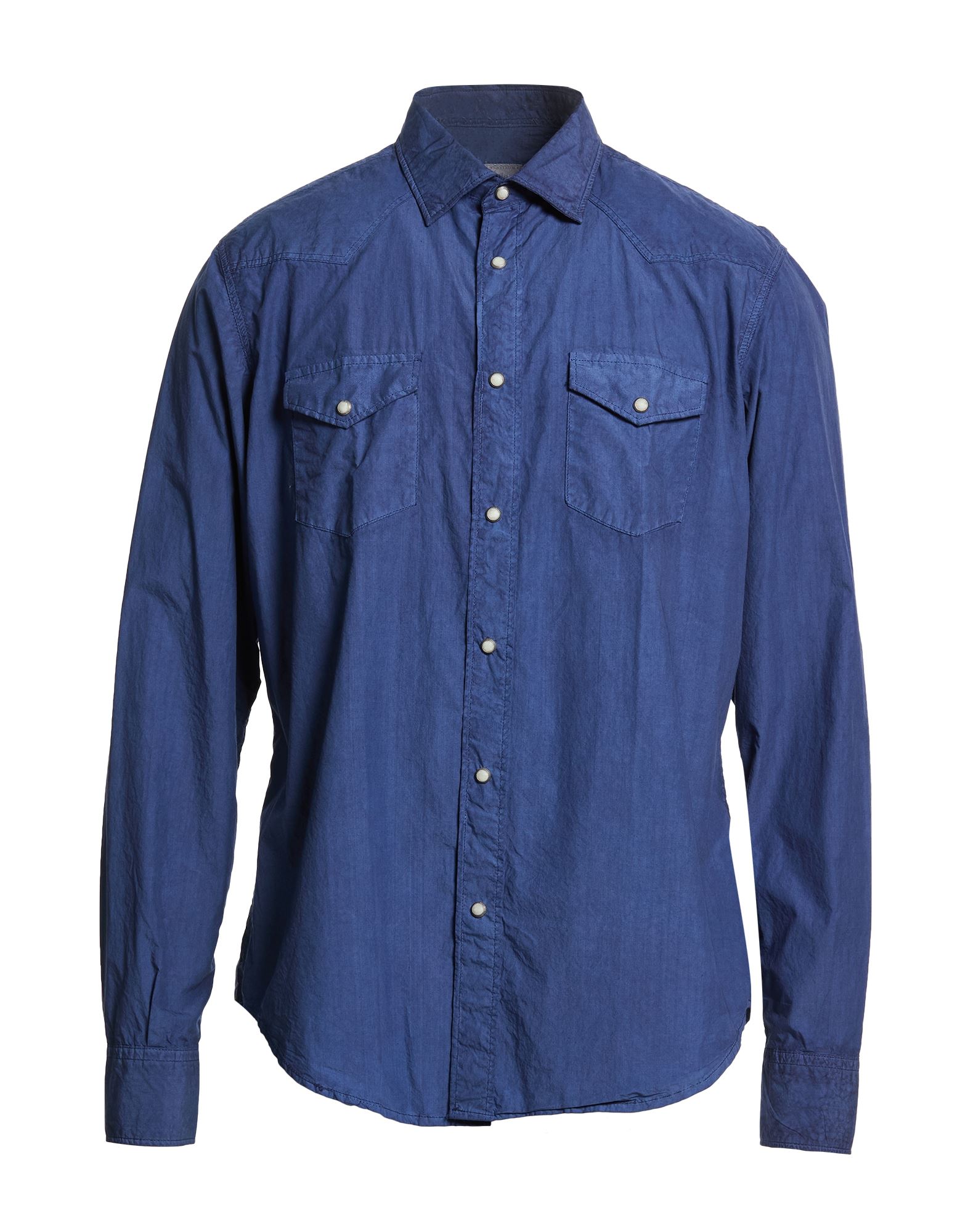 ELEVENTY Hemd Herren Marineblau von ELEVENTY