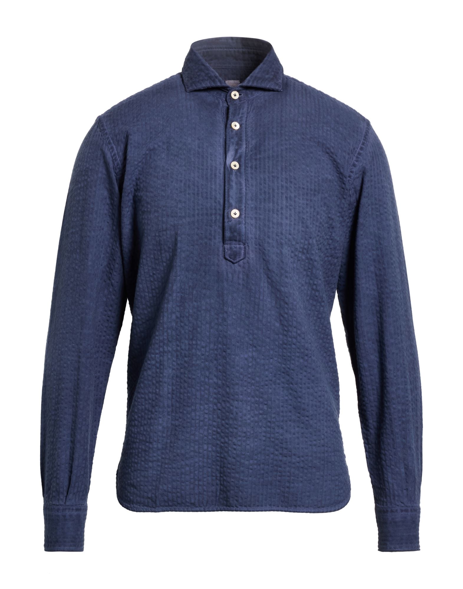 ELEVENTY Hemd Herren Marineblau ELEVENTY Hemd Herren Marineblau von ELEVENTY