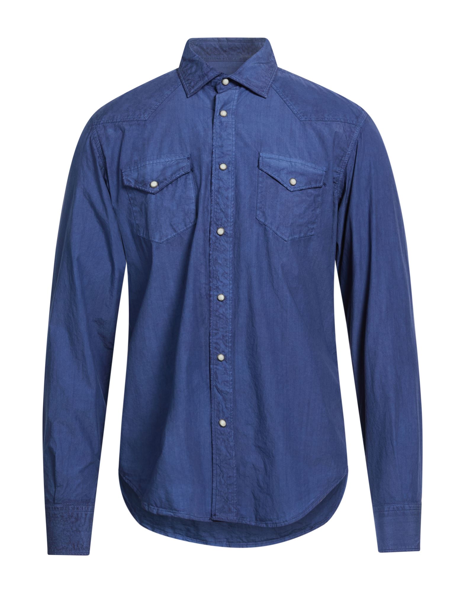 ELEVENTY Hemd Herren Marineblau von ELEVENTY