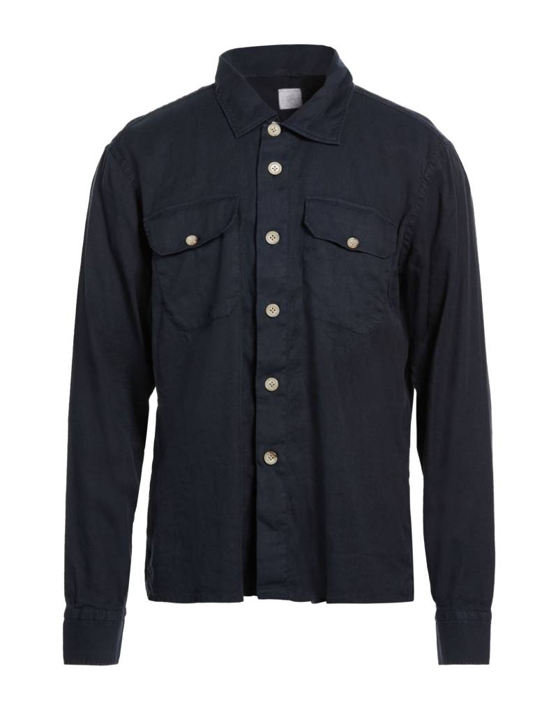 ELEVENTY Hemd Herren Marineblau von ELEVENTY